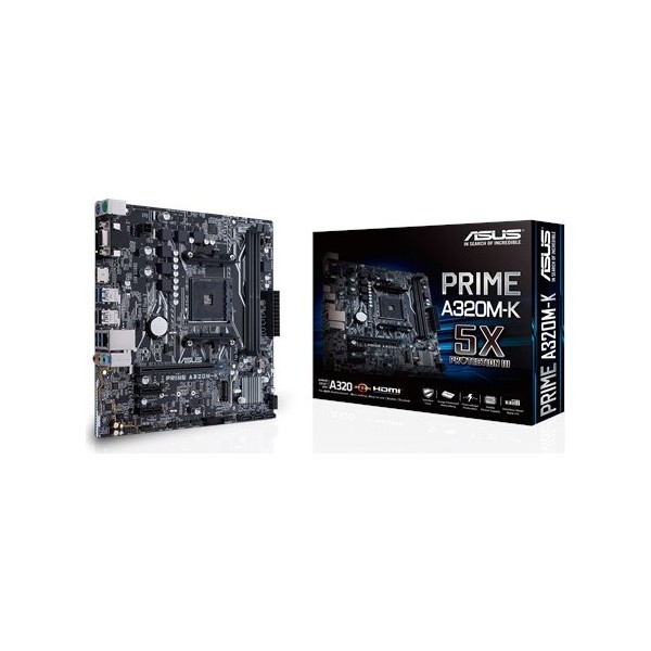 Asus Prime A320M-K DDR4 3200 MHz S+GL AM4 mATX Anakart