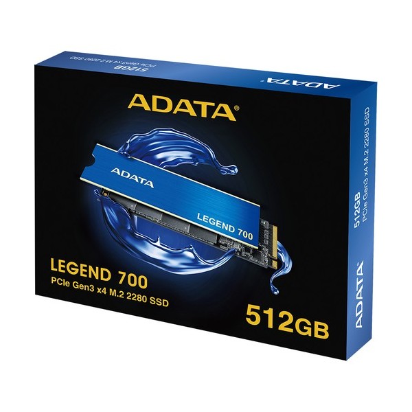 ADATA LEGEND 700 512 GB NVME SSD 2000/1600 (ALEG-700-512GCS) 2
