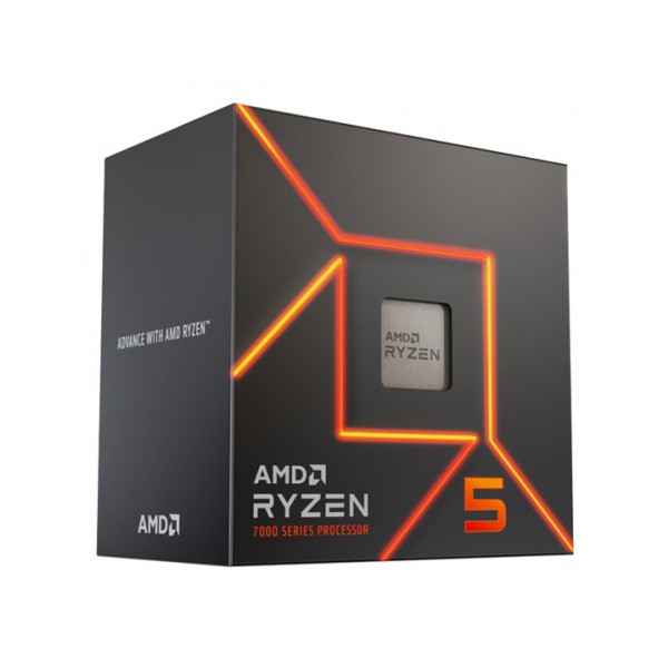 AMD Ryzen 5 7600 3.80GHz 6 Çekirdek 38MB Önbellek Soket AM5 İşlemci 1