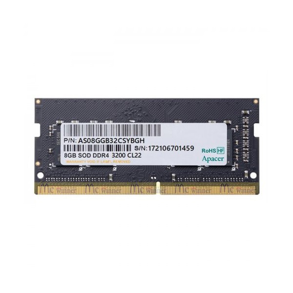 APACER 8GB 3200MHZ SODIMM NOTEBOOK RAM 1