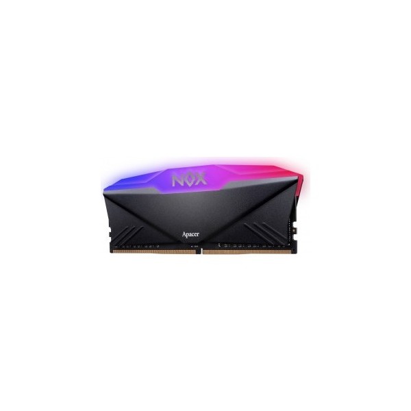 Apacer Nox RGB 8GB (1x8GB) DDR4 3200MHz CL16 Gaming Ram (AH4U08G32C28YNBAA-1) 3