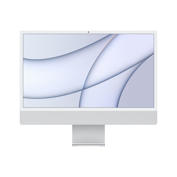 Apple iMac M1 Çip 8C GPU 8GB 256GB SSD macOS 24" 4.5K Retina All In One Bilgisayar MGPC3TU/A Gümüş 1
