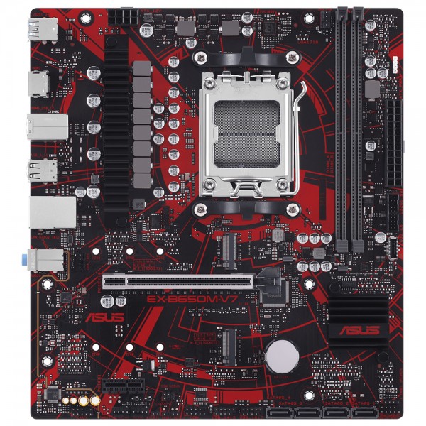 ASUS EX-B650M-V7 AMD B650 AM5 DDR5 6400MHz mATX Anakart 1
