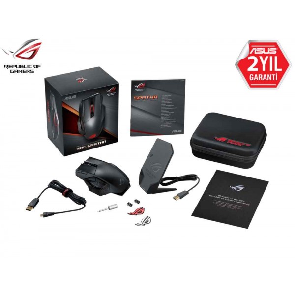 Asus L701-1A-ROG Spatha 8200DPI Lazer Gaming Mouse 5