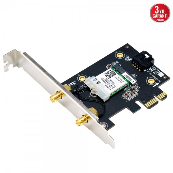 ASUS PCE-AX1800 Dual Band Kablosuz PCIe Wi-Fi 6 Bluetooth Kartı 2