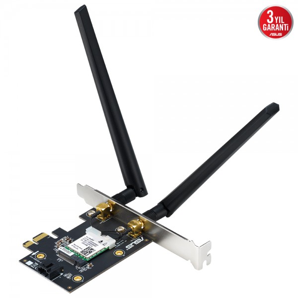 ASUS PCE-AX1800 Dual Band Kablosuz PCIe Wi-Fi 6 Bluetooth Kartı 3