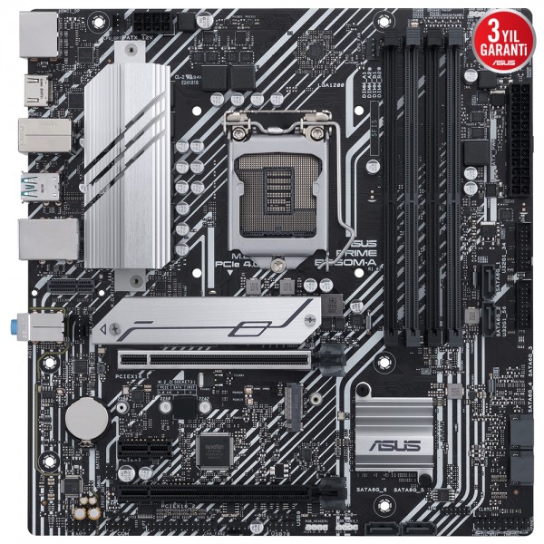 Asus Prime B560M-A Intel B560 Soket 1200 DDR4 5000(OC)MHz mATX Gaming Anakart 2