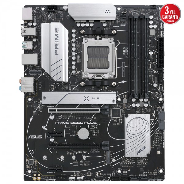 ASUS PRIME B650-PLUS AMD B650 AM5 DDR5 6400mhz ATX Anakart 2