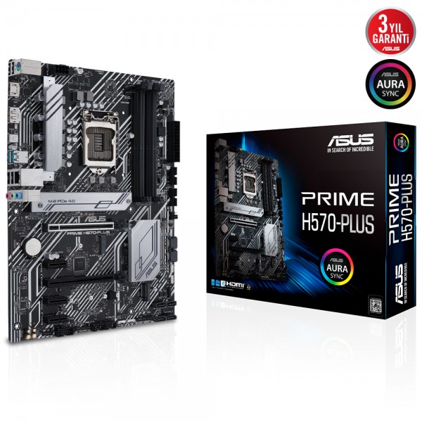 ASUS Prime H570-PLUS H570 4600MHz DDR4 LGA1200 ATX Anakart