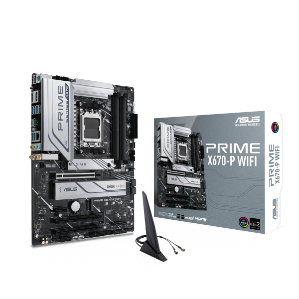 ASUS PRIME X670-P WIFI AMD X670 Soket AM5 ATX Anakart