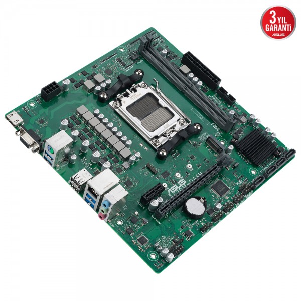 ASUS PRO A620M-DASH-CSM AMD A620 AM5 DDR5 6400MHz mATX Anakart 3