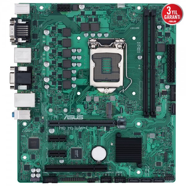 Asus Pro H510M-C/CSM Intel H510 Soket 1200 DDR4 2933MHz mATX Anakart 2