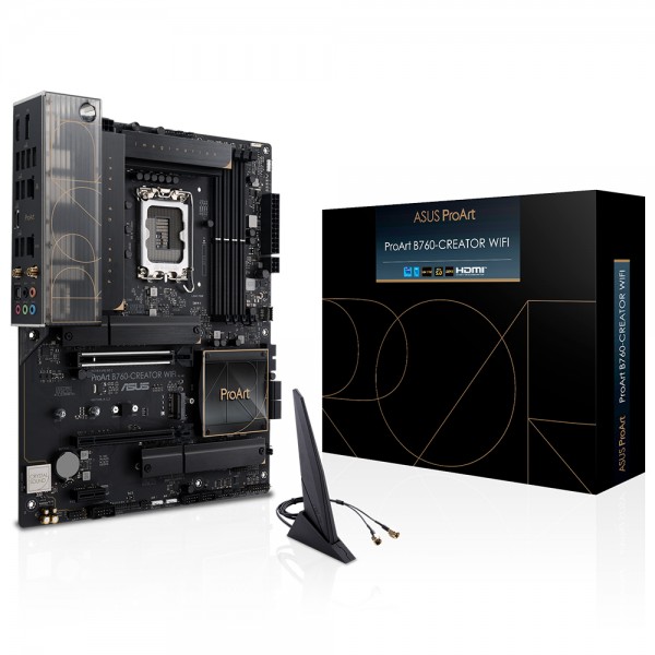 ASUS PROART B760-CREATOR WIFI Intel B760 LGA1700 DDR5 7800MHz ATX Anakart 1