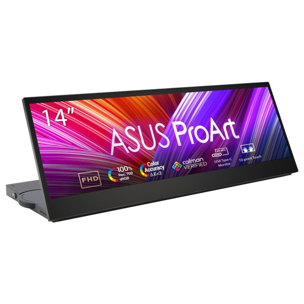 ASUS ProArt PA147CDV 14" 5 ms Full HD Touch Type-C IPS Taşınabilir Monitör