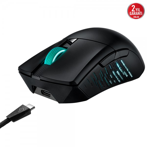 ASUS ROG GLADIUS III AimPoint V2 Kablosuz Siyah Gaming Mouse 6