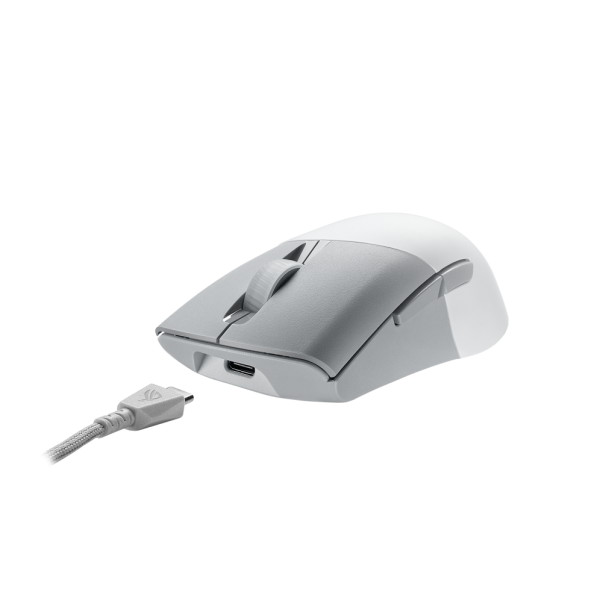 ASUS ROG Keris AimPoint Kablosuz Beyaz Gaming Mouse 5