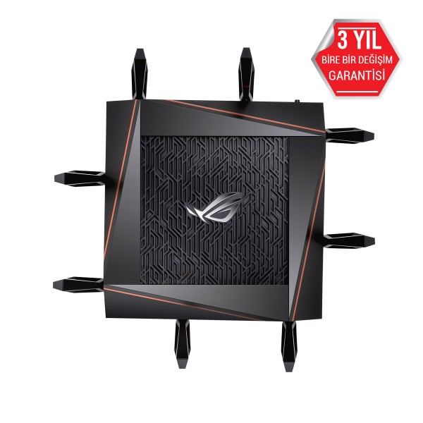ASUS ROG Rapture GT-AX11000 Wifi 6 TRİBAND AiMesh Gaming Router 4