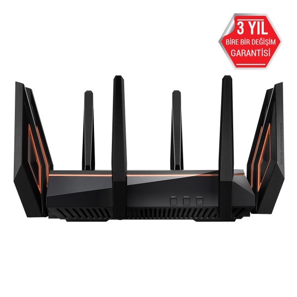 ASUS ROG Rapture GT-AX11000 Wifi 6 TRİBAND AiMesh Gaming Router 5