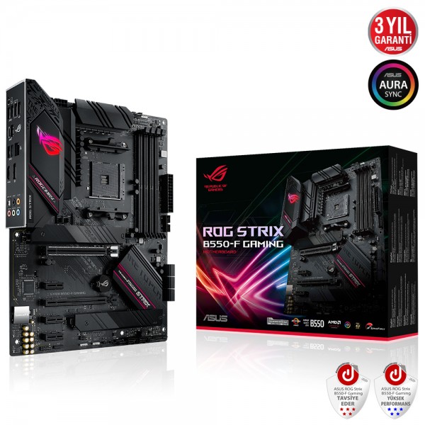 Asus ROG Strix B550-F Gaming AMD B550 4600 MHz DDR4 Soket AM4 ATX Anakart