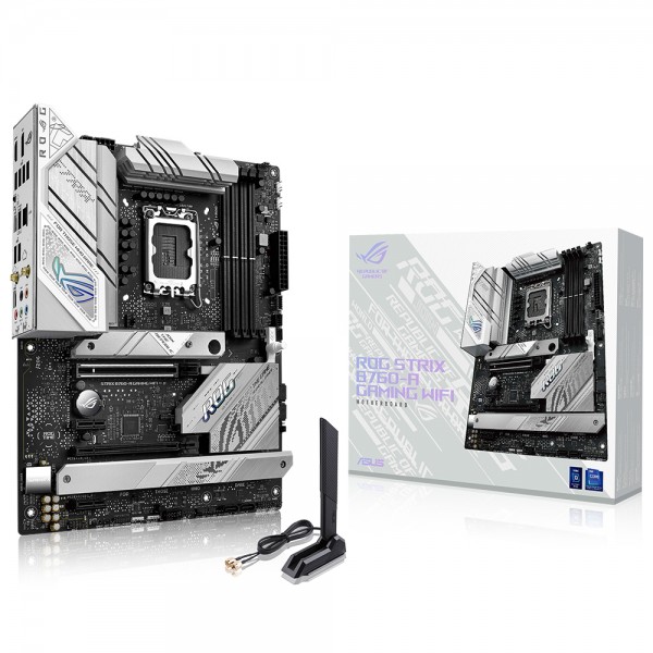 ASUS ROG STRIX B760-A GAMING WIFI 7800mhz(OC) RGB M.2 1700p ATX DDR5 Anakart
