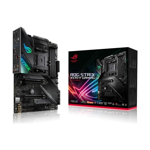 Asus ROG Strix X570-F Gaming AMD X570 4400MHz DDR4 Soket AM4 ATX Anakart 1