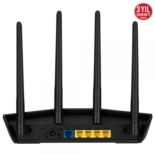 ASUS RT-AX55  AX1800  CIFT BANT WIFI BLACK ROUTER	 4