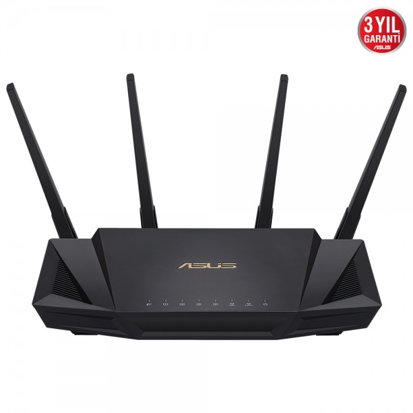 Asus RT-AX58U Wifi6 DualBand Gaming Ai Mesh AiProtection Torrent Bulut 4G Vpn Router-Access Point 1