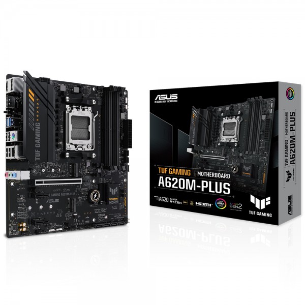 ASUS TUF GAMING A620M-PLUS AMD A620 Soket AM5 micro ATX Anakart