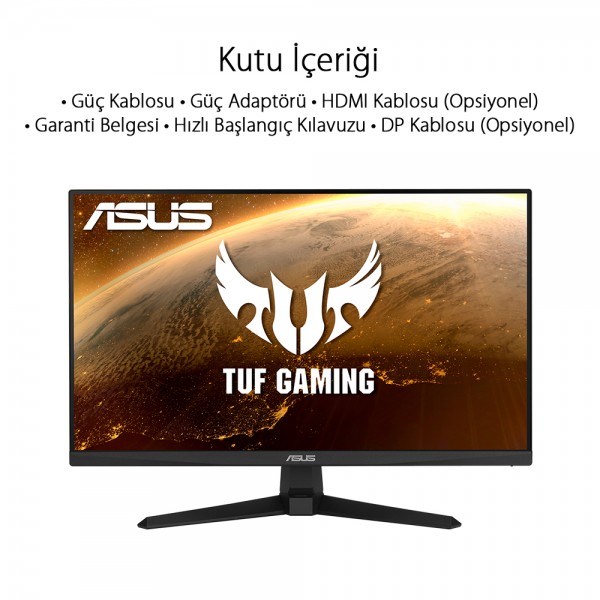 Asus TUF Gaming VG249Q1A 23.8" 1ms 165Hz FreeSync Premium IPS Full HD Gaming (Oyuncu) Monitör Outlet Pikselli Ürün Outlet Pikselli Ürün 2 Yıl garanti 5