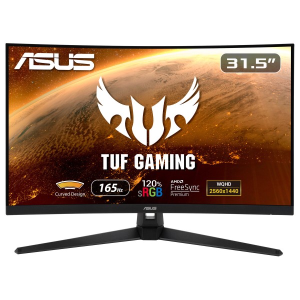 Asus TUF Gaming VG32VQ1BR 31.5 165Hz 1ms FreeSync Premium VA WQHD Curved Gaming Monitör