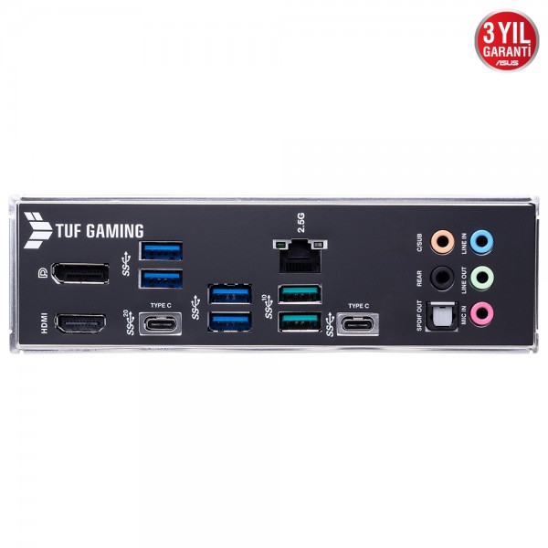 ASUS TUF GAMING Z690-PLUS DDR4 5333mhz(OC) RGB M.2 1700p ATX ANAKART 4