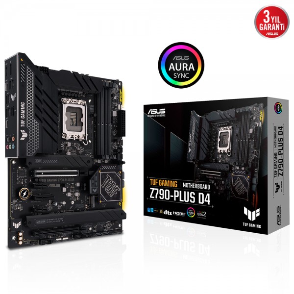 ASUS TUF GAMING Z790-PLUS 5333MHz D4 Intel Z790 LGA 1700 ATX Anakart