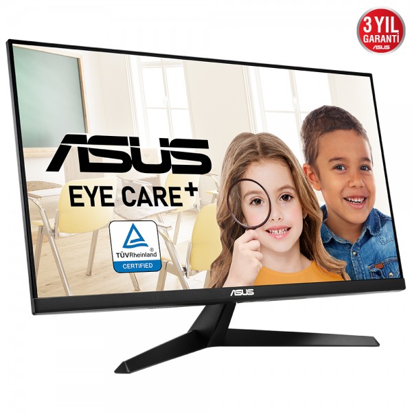 ASUS VY279HE 27" 75Hz 1ms FreeSync IPS Full HD Eye Care Plus Monitör Outlet Pikselli Ürün Outlet Pikselli Ürün 2yıl garanti 2