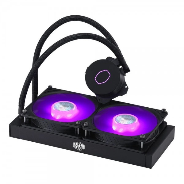 Cooler Master MasterLiquid ML240L V2 SickleFlow RGB Led Fanlı İşlemci Sıvı Soğutma Kiti 4