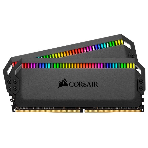 Corsair Dominator Platinium Black RGB 16GB(2X8GB) DDR4 3000MHz CL15 Ram CMT16GX4M2C3000C15 1