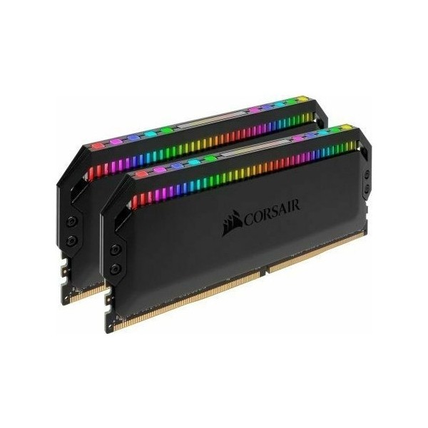 Corsair Dominator Platinium Black RGB 32GB(2X16GB) DDR4 3000MHz CL15 Ram CMT32GX4M2C3000C15 1