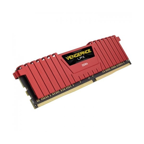 Corsair Vengeance LPX 8GB (1x8GB) DDR4 2400MHz CL16 Ram Kırmızı - CMK8GX4M1A2400C16R 1