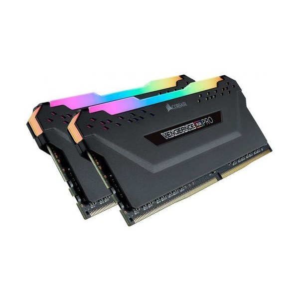 Corsair Vengeance RGB Pro 16GB (2x8GB) DDR4 2666MHz C16 Siyah Ram - CMW16GX4M2A2666C16
