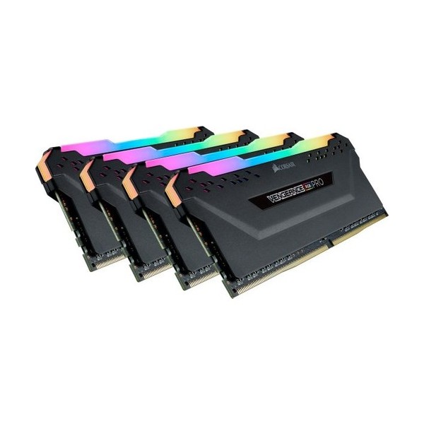 Vengeance RGB PRO 32GB (4x 8GB) 3200MHz DDR4 C16 Ram (CMW32GX4M4Z3200C16) 1