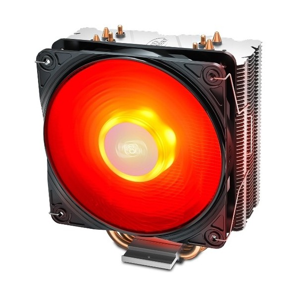 Deep Cool Gammaxx 400 RED V2 Kırmızı LED 120 x 25 mm Soket Intel ve AMD İşlemci Soğutucusu
