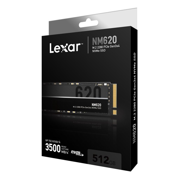 Lexar NM620X 512GB LNM620X512G-RNNNG M.2 NVMe 3500 - 2400 Mb/s SSD 5