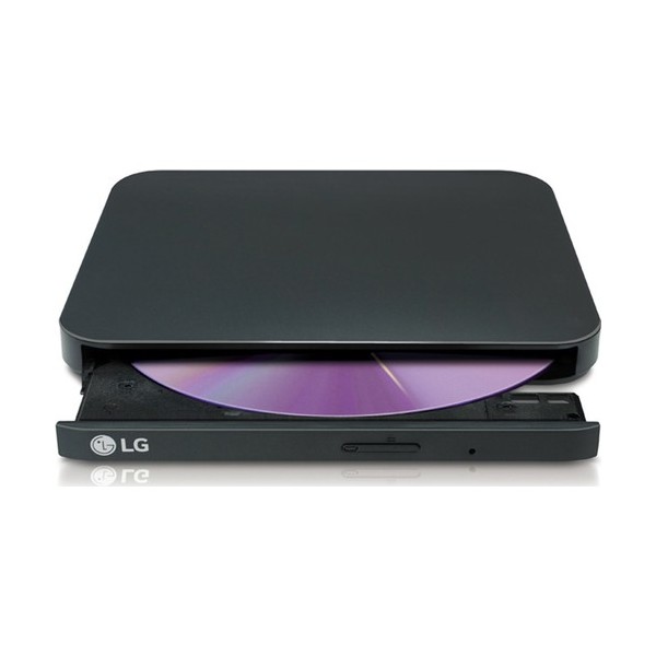 LG SP80 SLIM EXTERNAL DVD-RW SİYAH 2