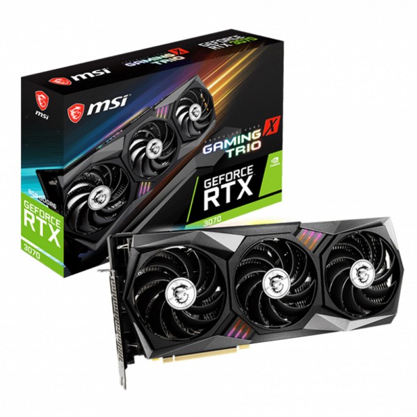 MSI GeForce RTX 3070 GAMING X TRIO 8GB GDDR6 256 Bit Ekran Kartı 1