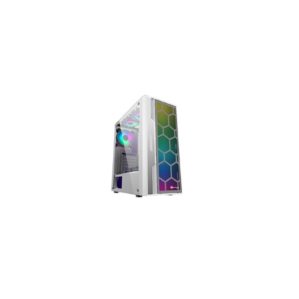 Performax Oasis Beyaz Temp. Cam ARGB 4xFan 650W ATX Gaming Kasa