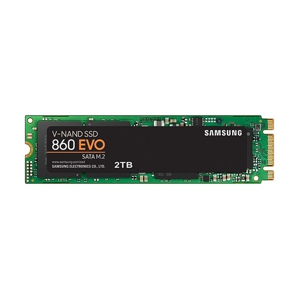 Samsung 860 Evo 2TB 550MB/s-520MB/s M.2 2.5" SSD (MZ-N6E2T0BW) 1