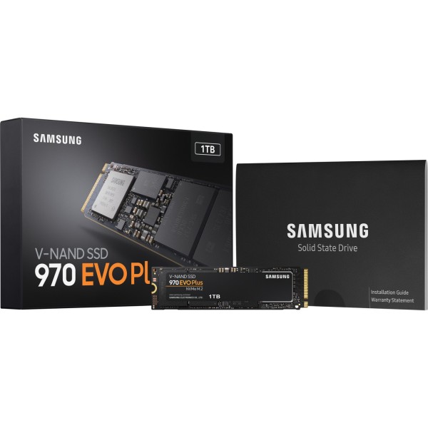 Samsung 970 Evo Plus NVMe 1TB 3500MB/s-3300MB/s M.2 SSD (MZ-V7S1T0BW) 1