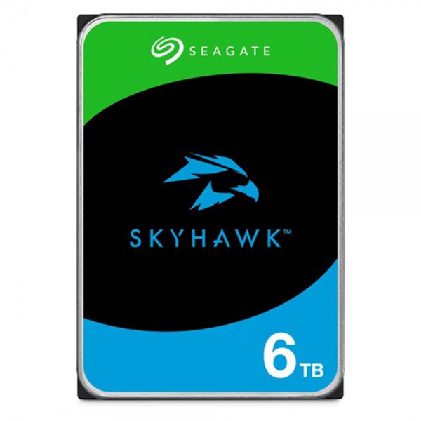 Seagate SkyHawk 6TB 5400RPM 256MB ST6000VX009 7/24 Güvenlik Diski 1