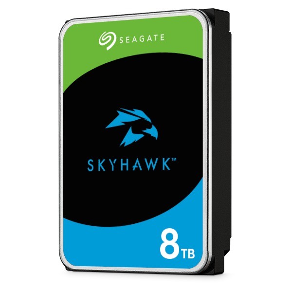 SEAGATE SKYHAWK 8 TB 256MB SATA3 180TB/Y RV 7/24 (ST8000VX010)
 3