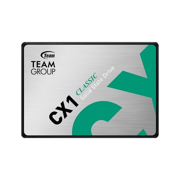 Team CX1 480GB 530-470MB/s 2.5" SATA 3 SSD Disk T253X5480G0C101 1