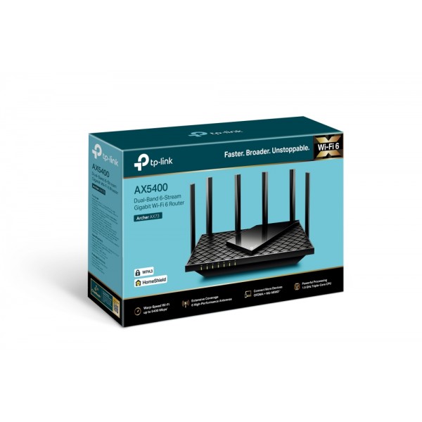 TP-LINK ARCHER AX72 AX5400 MBPS DUAL BAND GIGABIT Wi-Fi 6 ROUTER 4